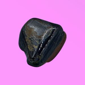 Black Agate Crystal Stone Tumble